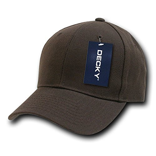 DECKY Fitted Cap - color: Brown, size: 6 3/4