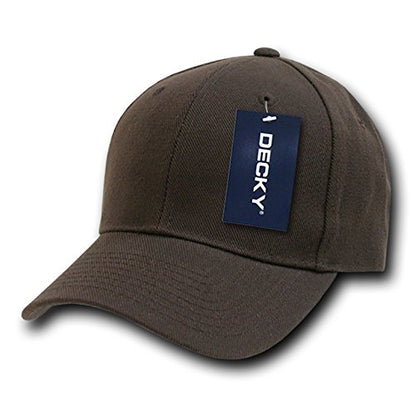 DECKY Fitted Cap - color: Brown, size: 6 7/8