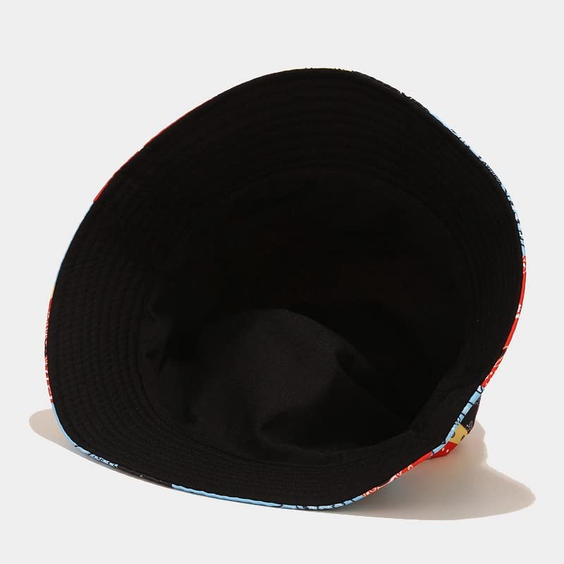Quanhaigou Bucket Hats Unisex Summer Travel Beach Fisherman Cap for Men Women Teens - color: Floral Paisley