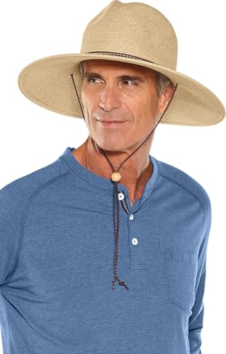 Unisex Sun Hat - UPF 50+ Sun Protection - Beach Comber - color: Natural, size: Small-Medium
