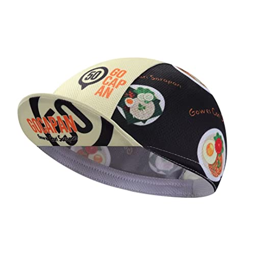 Funny Cycling Cap - Polyester Cycling Hat-Under Helmet - Cycling Helmet Liner Breathable&Sweat Uptake - color: F10