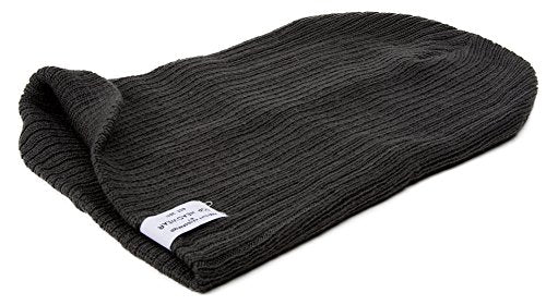 TOP HEADWEAR Soft Ribbed Slouchy Beanie - color: Dark Gray
