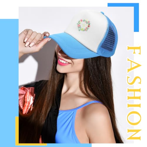 Hercicy 40 Pack Blank Trucker Hat Bulk - color: Light Blue