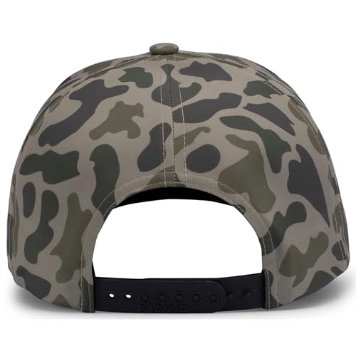 Pacific Headwear Duck Camo 5-Panel Trucker Cap - color: Coastland