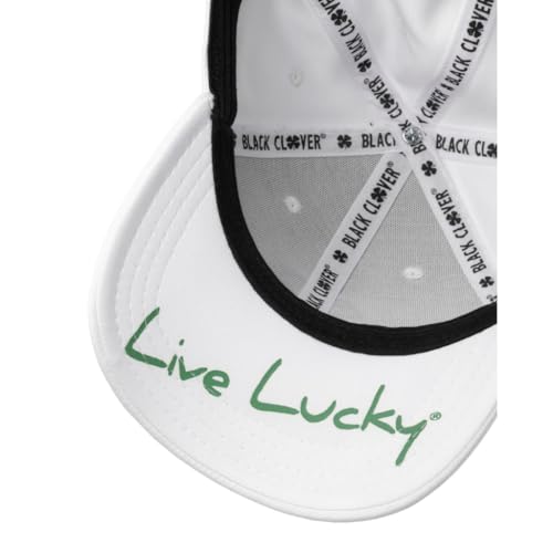 Black Clover Premium Flex Cap - color: 16 - Green-white, size: Small-Medium