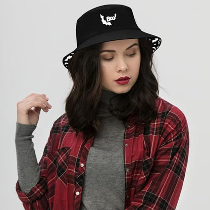 Bucket Hat for Men Women Funny Holiday Fishing Hat Cute Fisherman Cap - color: H-bat