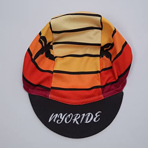 Canadian Flag Cycling Cap - Polyester Cycling Hat-Under Helmet - Cycling Helmet Liner Breathable&Sweat Uptake - color: Cdd