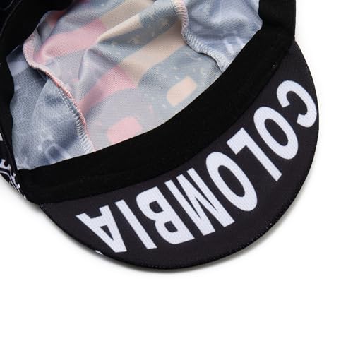 Cycling Cap with Sun Visor, Lightweight Polyester Bike Hat for Men & Women - color: Ck26