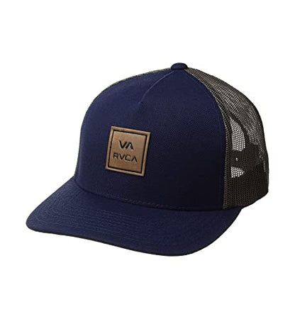 RVCA Men's VA All The Way Trucker Hat - color: Blue