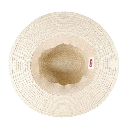 Levi's Men's Straw Fedora Hat - color: Black, size: Small-Medium