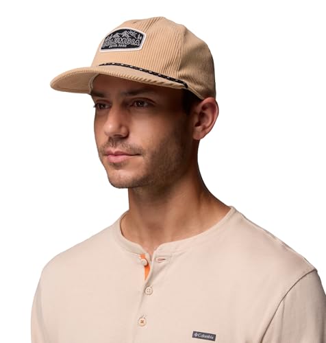 Columbia Unisex Packsaddle Corduroy Snap Back - color: Canoe/Chenille Patch