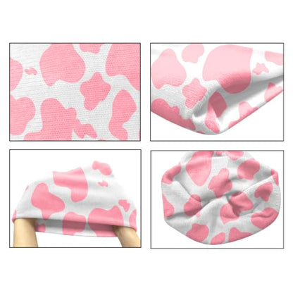 Beanie Knit Hat Winter Unisex Cuffed Beanies Skull Cap Warm Double Layer Thick Acrylic Cute for Girls Women Men - color: Pink