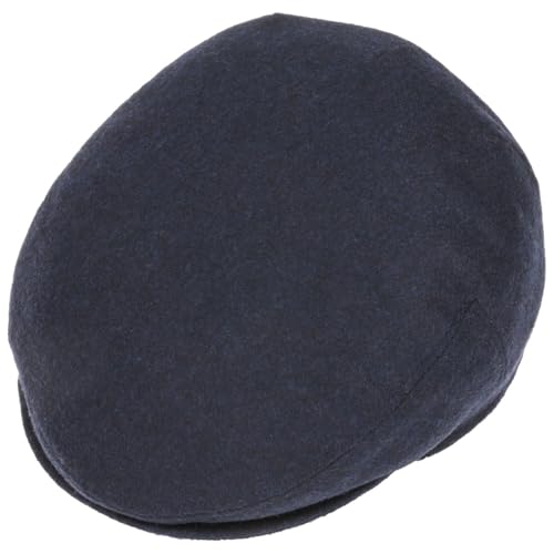 Lipodo Classic Flat Cap Italian-Made Wool Winter Peaked Ivy Cap Men Women - color: Navy, size: 7 1/4