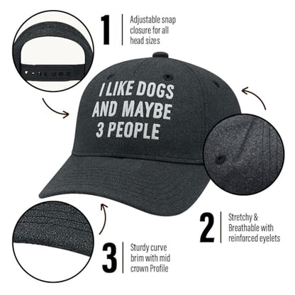 Cool Dad Hats with Funny Sayings Graphic Caps for Dads and Father's Day - color: Black - Football Dad