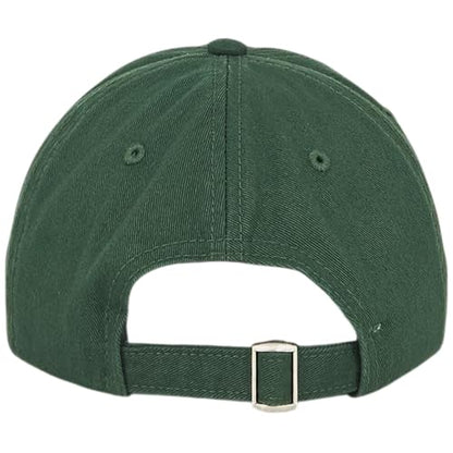 E BY ELIDAN Classic Dad Hat Cotton, Low-Profile Plain Baseball Cap, Adjustable, Breathable and Packable - color: Dark Green