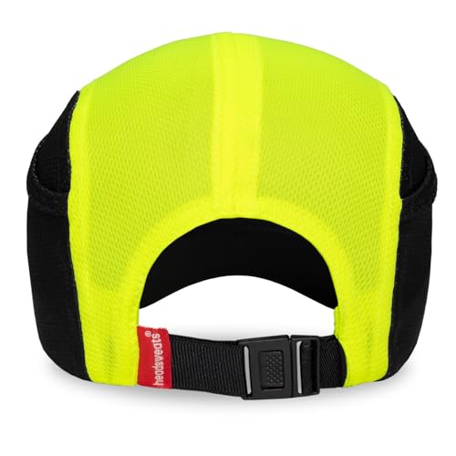 Headsweats Performance Ice Hat - color: Black/Yellow Tribal