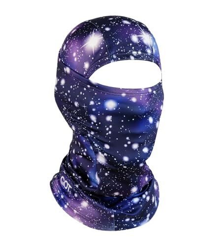 UPF 50+ Balaclava Ski Mask for Men Women - UV Face Mask Motorcycle Shiesty - color: Galaxy