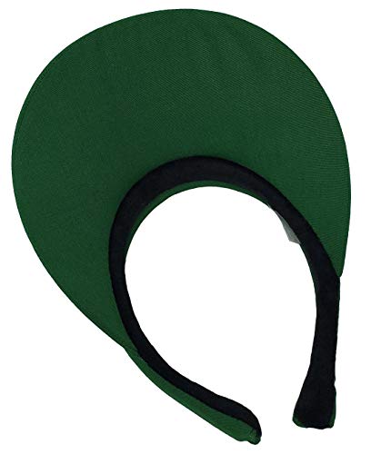 Generic Womens Slip-on Visor - color: Forest Green