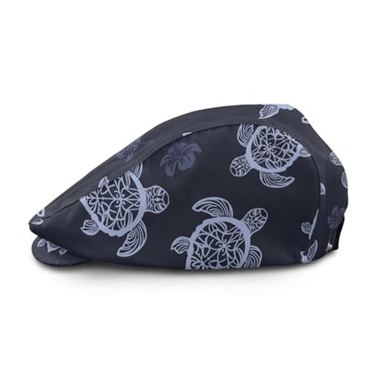 Newsboy Cap for Men Women Adjustable Flat Cap Gatsby Hat Retro Eight Panel Baker Boy Hat Lightweight Casual Cap - color: Mandala Turtle