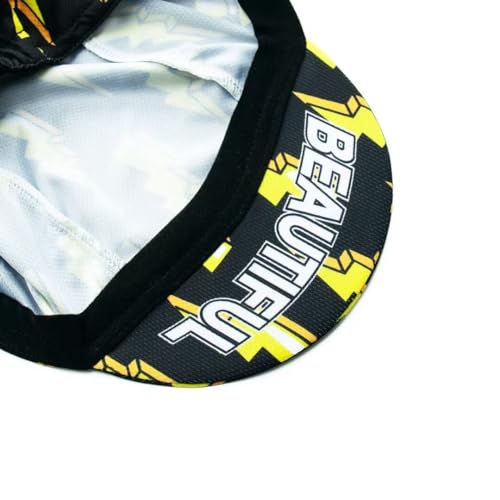 Cycling Cap for Man and Woman Cycling Hat Under Helmet-Polyester Breathable Sweat Absorbent - color: Bplan-7