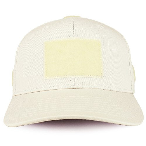 Armycrew Military Tactical Patch Structured Operator Baseball Cap - color: Stone