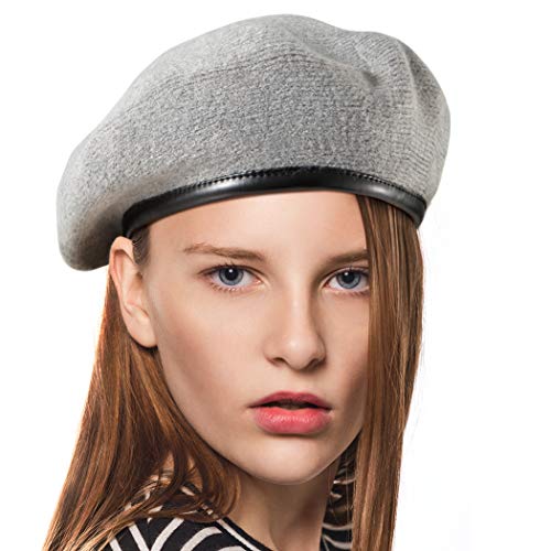 LADYBRO British Military Berets for Men - Women Winter Warm Knit Cap Soft Army Style