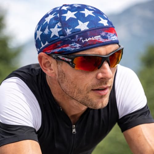 Halo Headband Skull Cap - The Ultimate Sweat Diverting, Absorbent, Lightweight, High Performance Skull Cap - color: Star Gazer