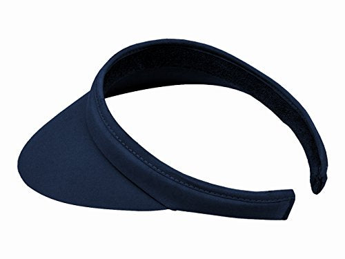 TOP HEADWEAR Nylon Clip-On Visor - color: Navy