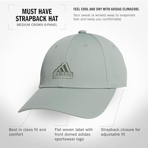 adidas Women's Must Have Hat - color: Silver Green/Grey/White