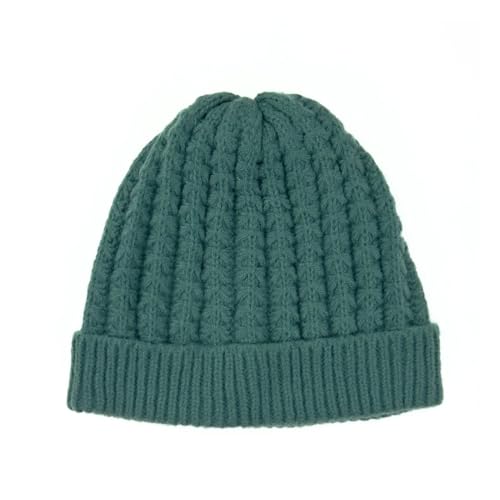 Humble Hilo Knit Hats Beanies for Women Winter Pom Beanie Men or Women Beanies Cable Knit Beanie - color: Dark Teal