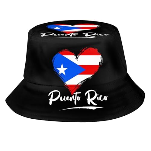Trendy Bucket Hat - Comfortable Packable Sun Beach Hat for Women Men, Perfect for Outdoor Activities Travel Hiking - color: Puerto Rico 4