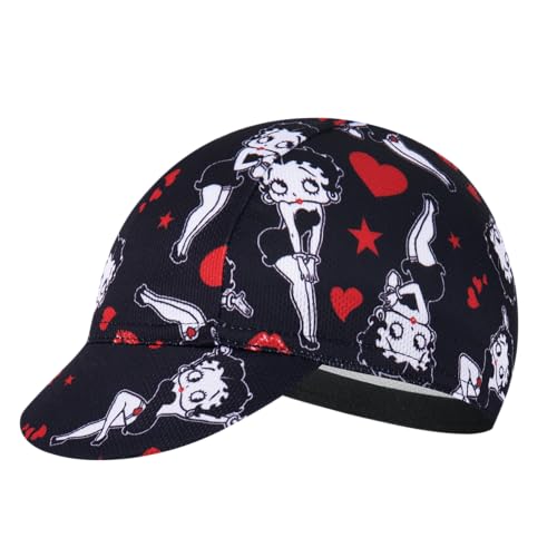 Cycling Cap for Man and Woman Cycling Hat Under Helmet-Polyester Breathable Sweat Absorbent - color: Qin21