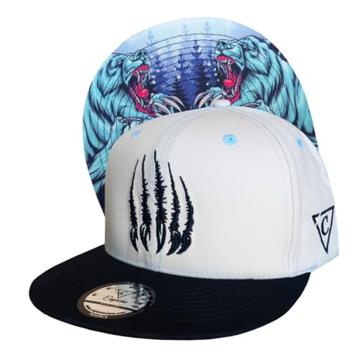 Capiche [99+ Variations] Special Series Snapback Cap - One Size Unisex Men - color: Polar Bear Sb