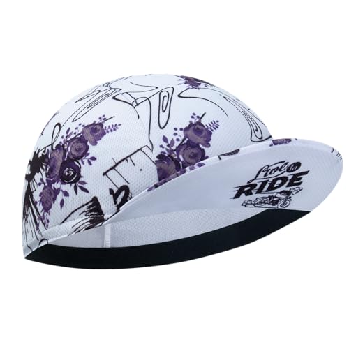 Cycling Cap for Man and Woman Cycling Hat Under Helmet-Polyester Breathable Sweat Absorbent - color: Aplan-24