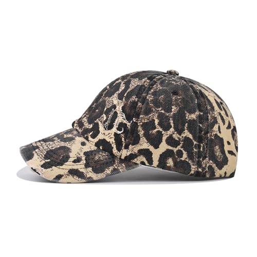 Classic Vintage Distressed Baseball Cap, Washed Cotton, Adjustable Fit - color: B-black & Kahki