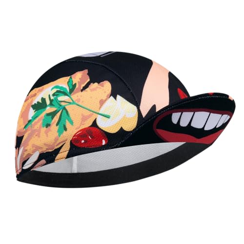 Cycling Cap for Man and Woman Cycling Hat Under Helmet-Polyester Breathable Sweat Absorbent - color: Bplan-32