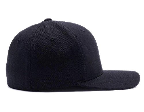 G&B Red Thin Red/Blue Line Spartan Helmet & Distressed Skull Flex Baseball Cap. Embroidered. 6277/6477 Flex Baseball Hat - color: Black, size: Small-Medium