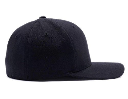 G&B Red Thin Red/Blue Line Spartan Helmet & Distressed Skull Flex Baseball Cap. Embroidered. 6277/6477 Flex Baseball Hat - color: Black, size: Large-X-Large