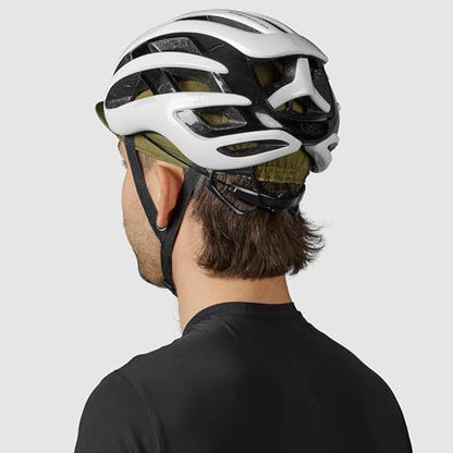 GripGrab Summer Cycling Cap - UV Protection Under-Helmet Bicycle Visor Hat - color: Olive Green, size: Small-Medium