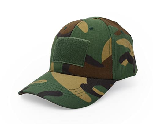 UltraKey Military Tactical Operator Cap, Outdoor Army Hat Hunting Camouflage Baseball Cap - color: Jungle Camouflage