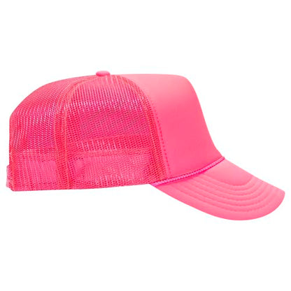 Hang in There It Gets Worse Mesh Back Hat - color: Neon Pink