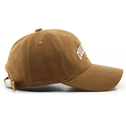 Colorado Hat Unisex Solid Color Baseball Cap Sun Hat for Men and Women - color: Khaki