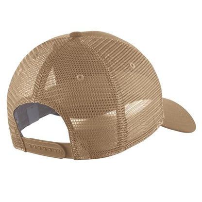 Carhartt Men's Rugged Professional Series Canvas Mesh-Back Cap - color: Dark Khaki Closeout