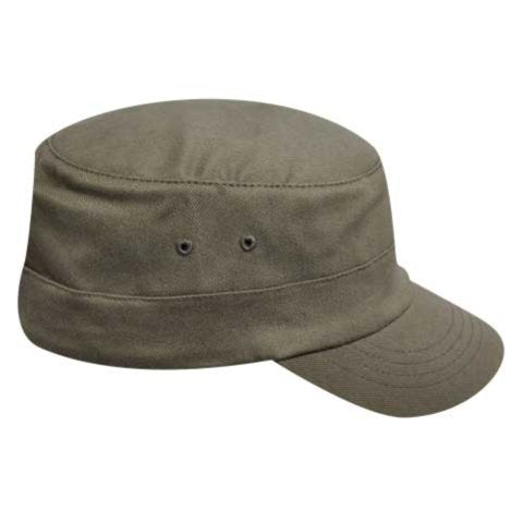 Kangol Cotton Twill Army Cap - color: Green, size: Small-Medium