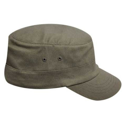 Kangol Cotton Twill Army Cap - color: Green, size: Small-Medium