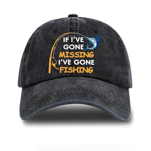 Fishing Adjustable Cotton Baseball Cap, Funny Trucker Hat Gift for Men Women Grandpa Dad Fishing Lover Fisherman - color: A