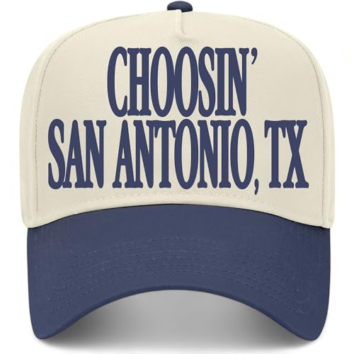 Choosin' San Antonio Texas Hat - color: Navy/Natural