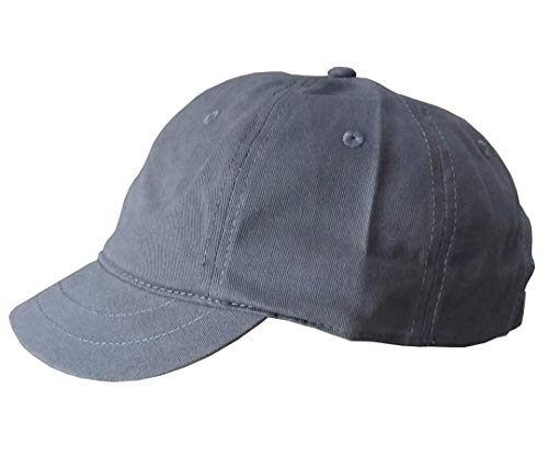 100% Cotton Adjustable Sun Hat Baseball Cap - color: Riding-grey