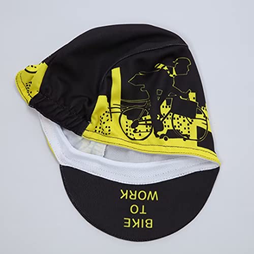 Cycling Cap - Polyester Road Cycling Hat-Under Helmet - Cycling Helmet Liner Breathable&Sweat Uptake - color: Ccc