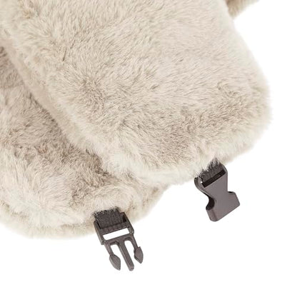 MioCloth Faux Fur Winter Earflap Russian Ushanka Hat - Fur Lined Winter Cap - color: Brown